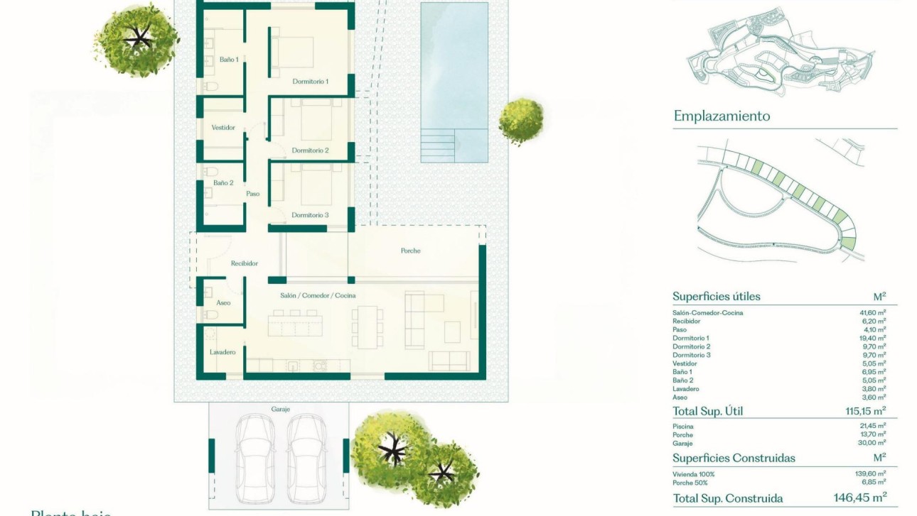 Nouvelle construction - Villa - Fuente Álamo - Hacienda del Alamo