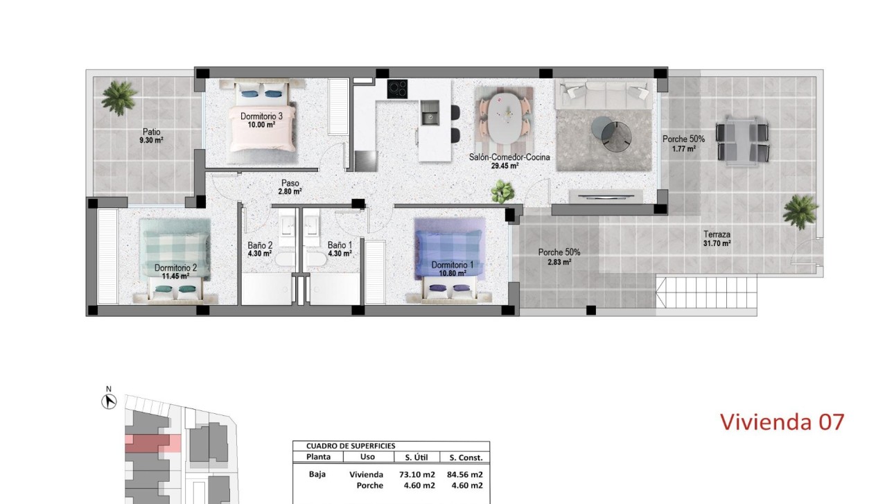 Obra nueva - Bungalow - Pilar de la Horadada - pueblo