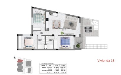 Obra nueva - Bungalow - Pilar de la Horadada - pueblo