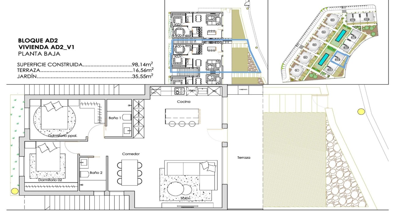 Nowy budynek - Bungalow - Torre Pacheco - Santa Rosalia Lake and Life Resort
