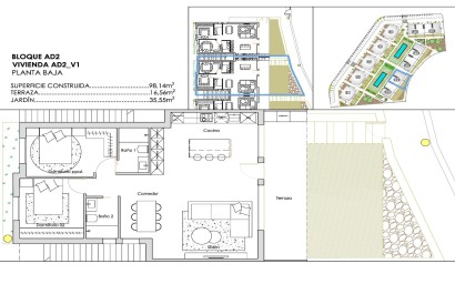 Nowy budynek - Bungalow - Torre Pacheco - Santa Rosalia Lake and Life Resort