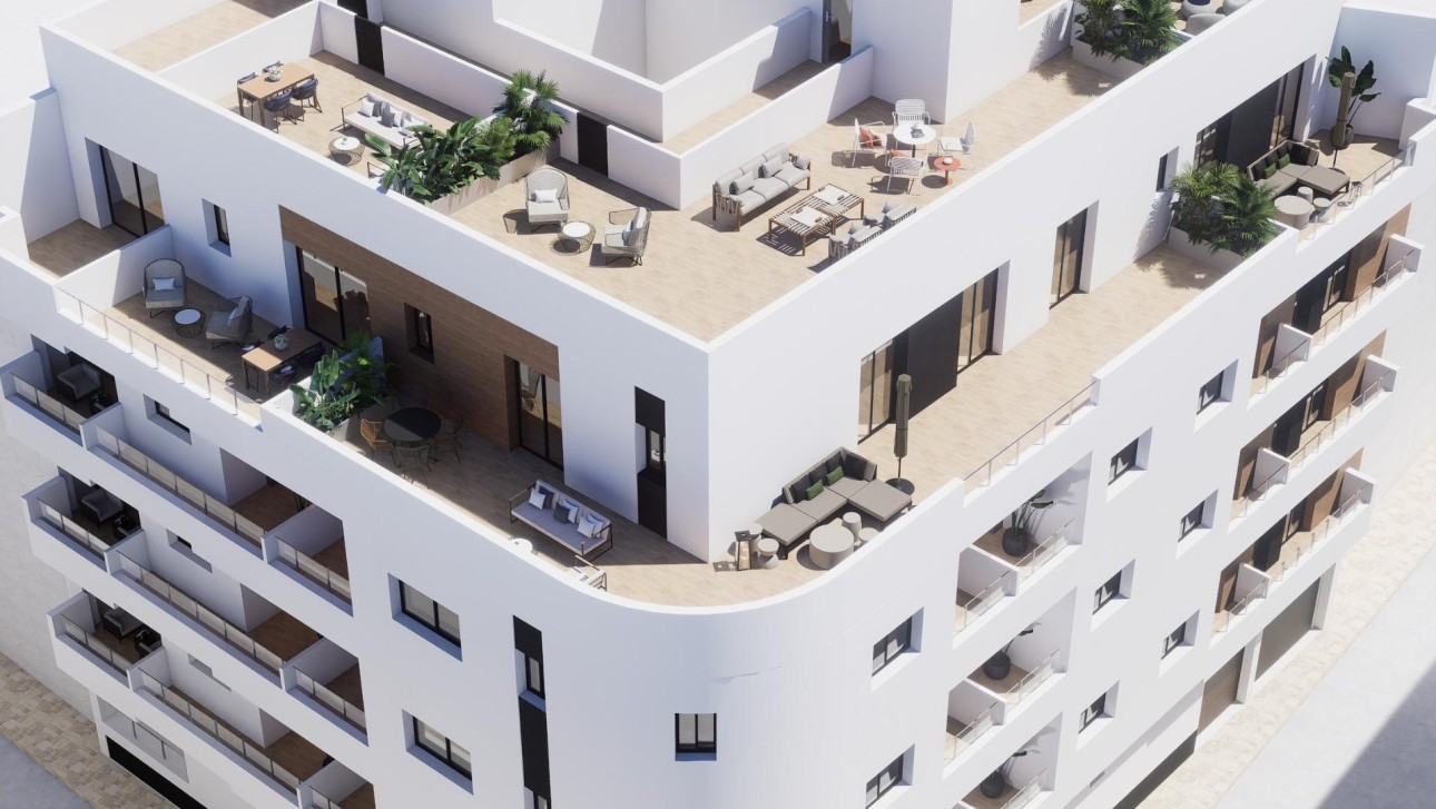 New Build - Apartment - Torrevieja - pueblo