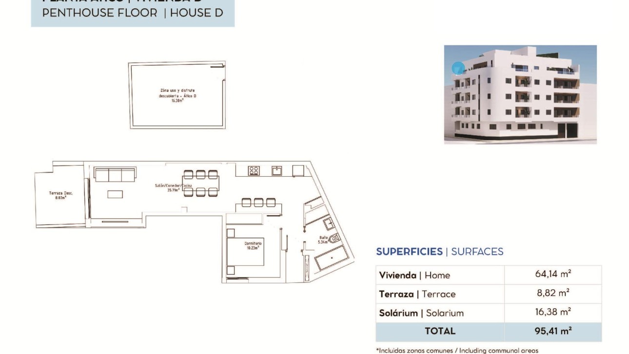 New Build - Penthouse - Torrevieja - pueblo