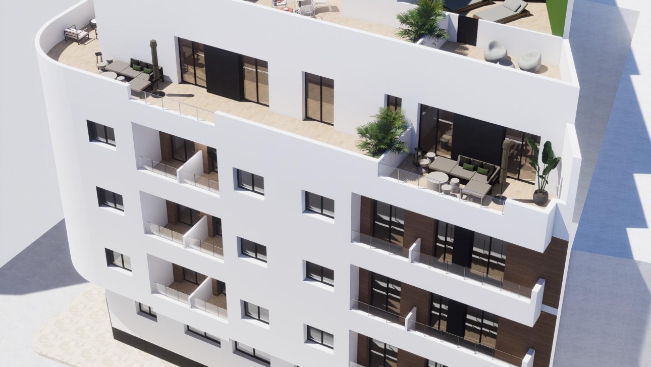 New Build - Penthouse - Torrevieja - pueblo