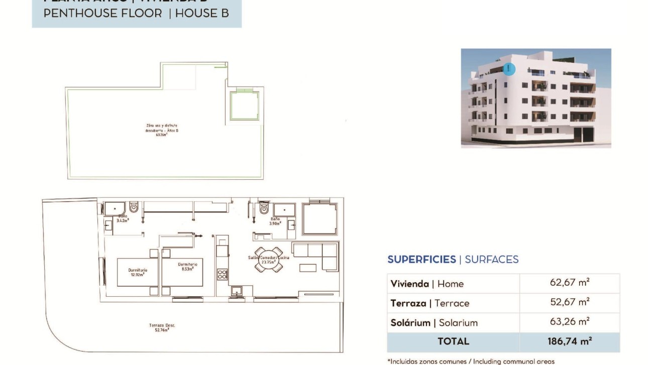 New Build - Penthouse - Torrevieja - pueblo
