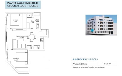 New Build - Apartment - Torrevieja - pueblo