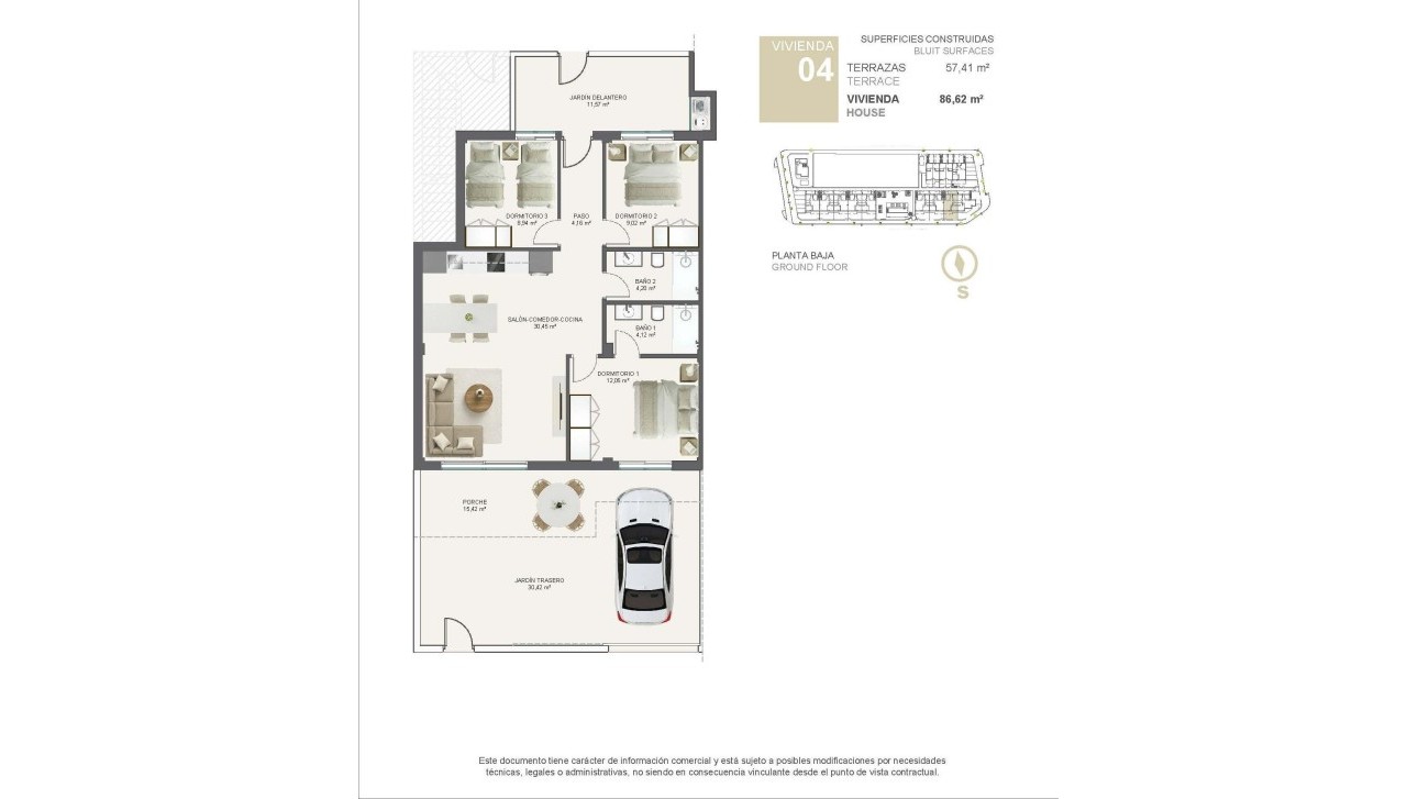 Obra nueva - Bungalow - Pilar de la Horadada - Torre De La Horadada