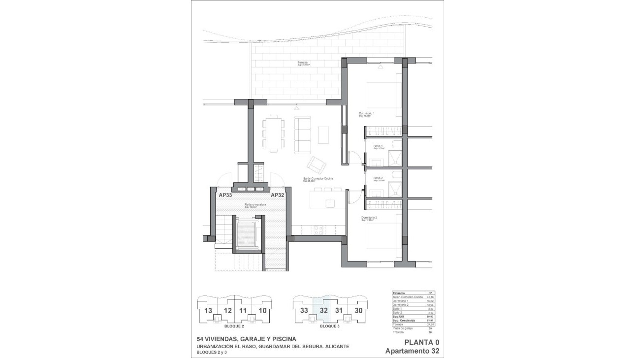 Новое здание - Apartment - Guardamar del Segura - El Raso