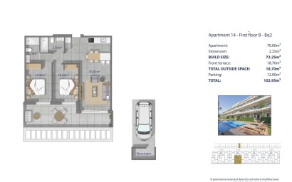Obra nueva - Apartment - Los Alcazares - Los Narejos