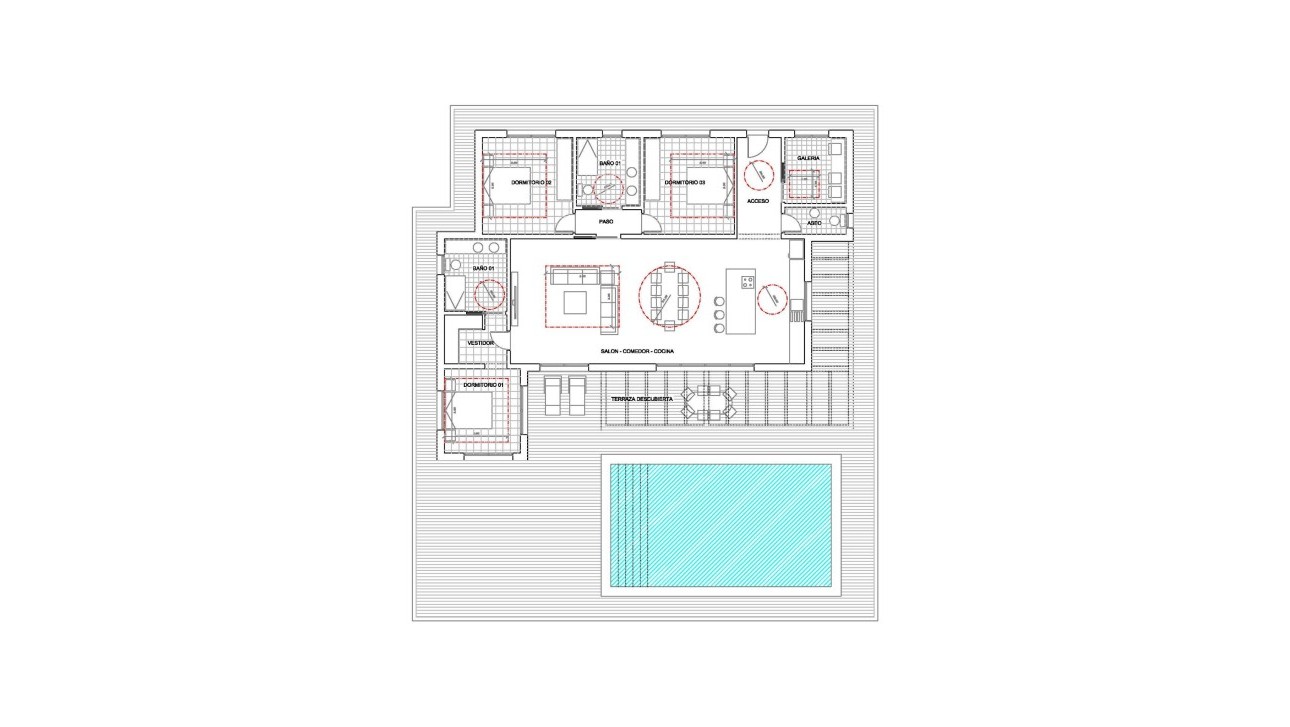 Новое здание - Villa - Pinoso - Casas Pastor