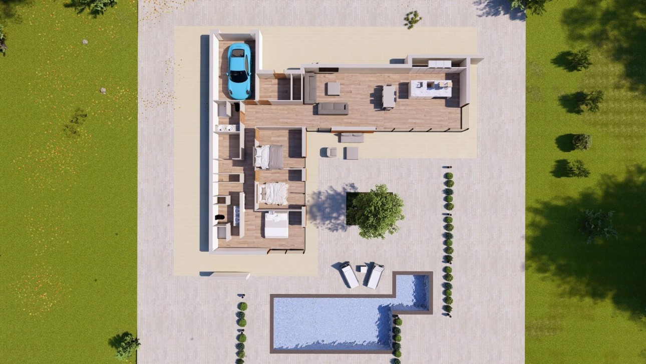 Новое здание - Villa - Pinoso - Casas Pastor