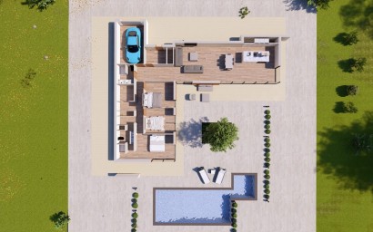 Новое здание - Villa - Pinoso - Casas Pastor