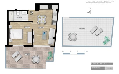 Nouvelle construction - Attique - Torrevieja - Centro