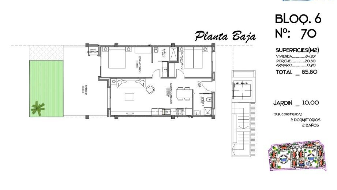 Nowy budynek - Apartment - Guardamar del Segura - El Raso