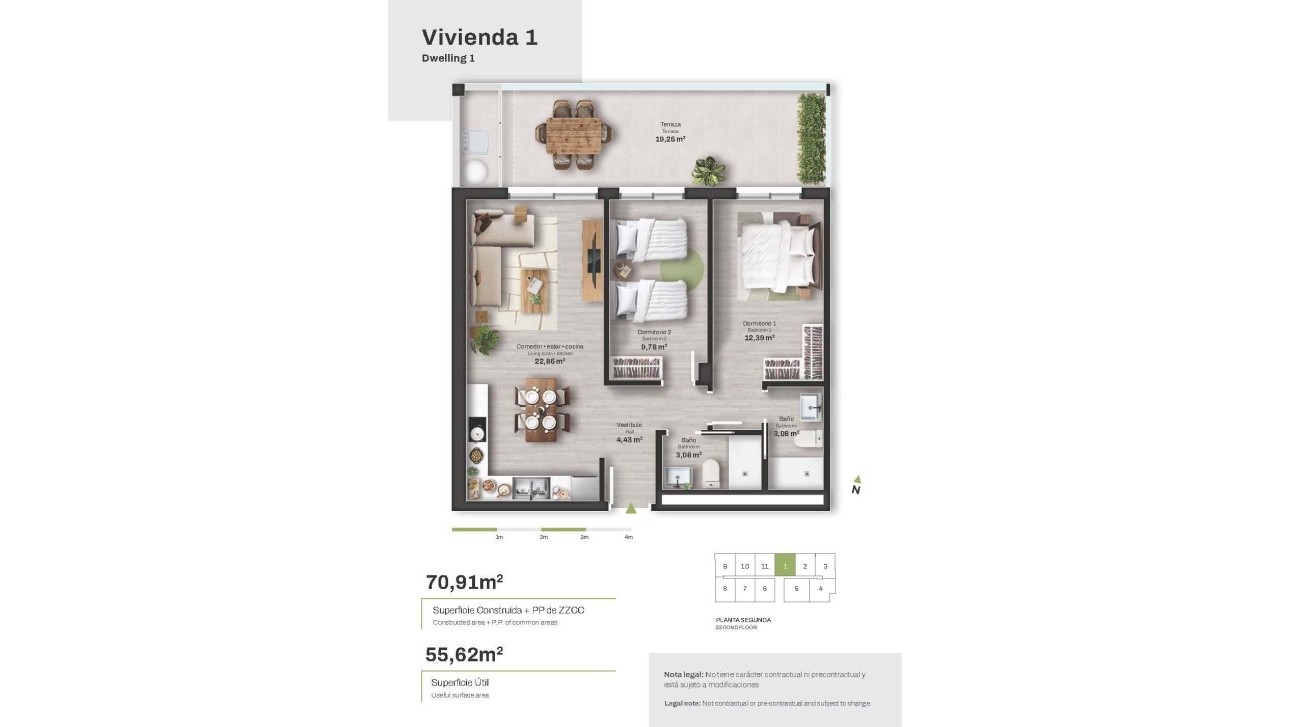 New Build - Penthouse - Mojacar - Descargador