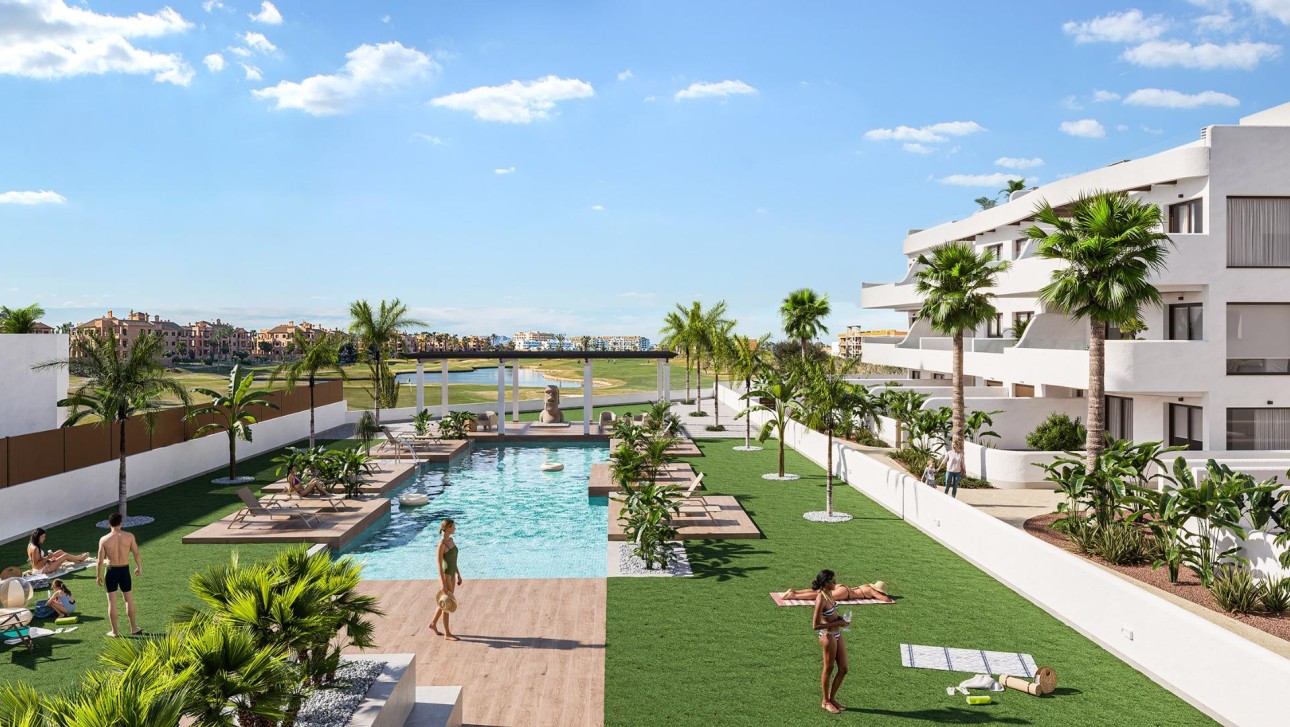 New Build - Apartment - Los Alcazares - La Serena Golf