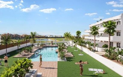 New Build - Apartment - Los Alcazares - La Serena Golf
