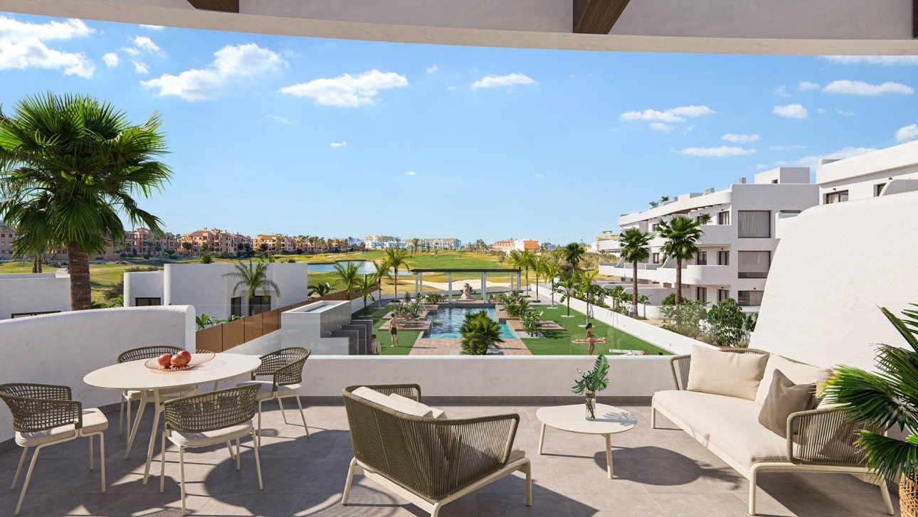 New Build - Apartment - Los Alcazares - La Serena Golf