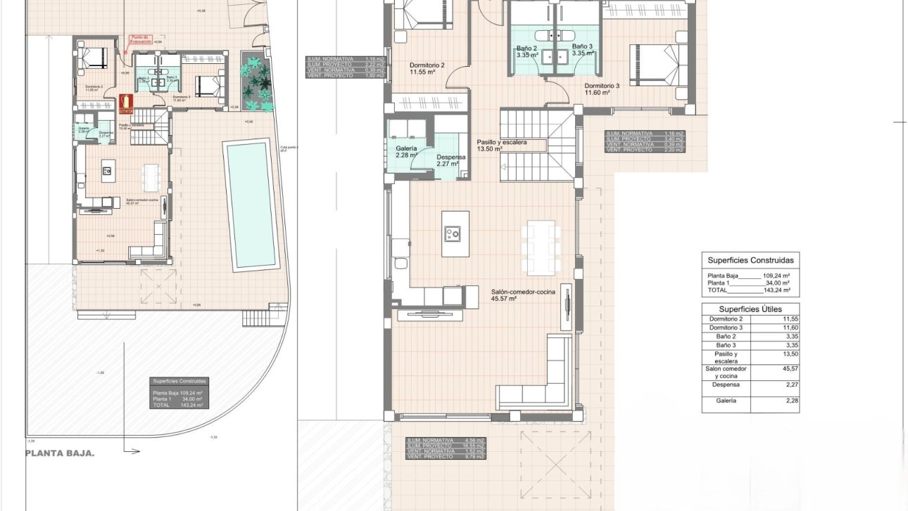 Obra nueva - Villa - San Fulgencio - Urb. La Marina