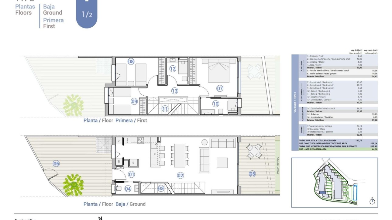 Nieuwbouw Woningen - Herenhuis - El Campello - Platja de L´Amerador
