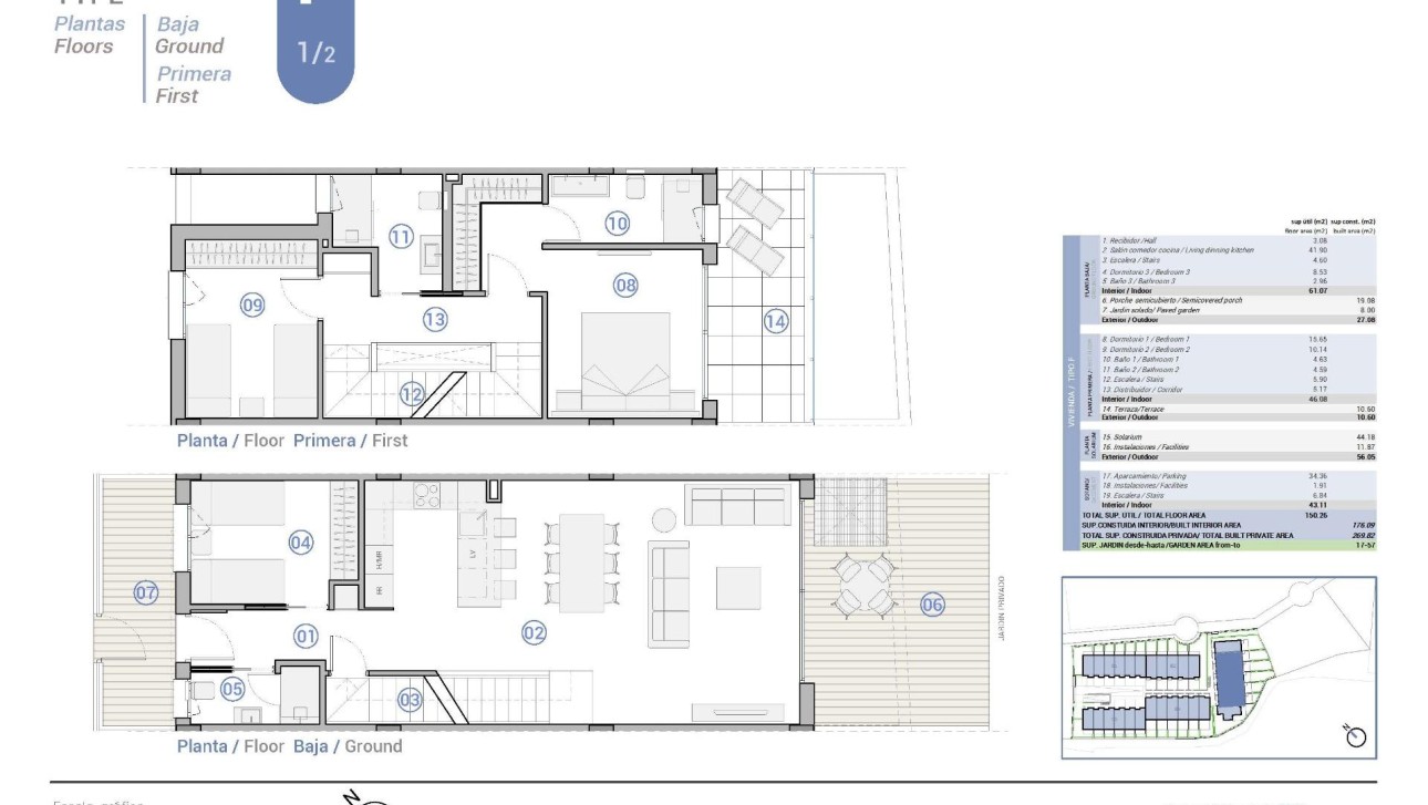 Nieuwbouw Woningen - Herenhuis - El Campello - Platja de L´Amerador