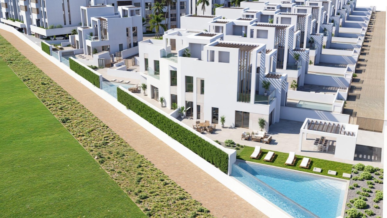 Nieuwbouw Woningen - Herenhuis - Los Alcazares - Serena Golf
