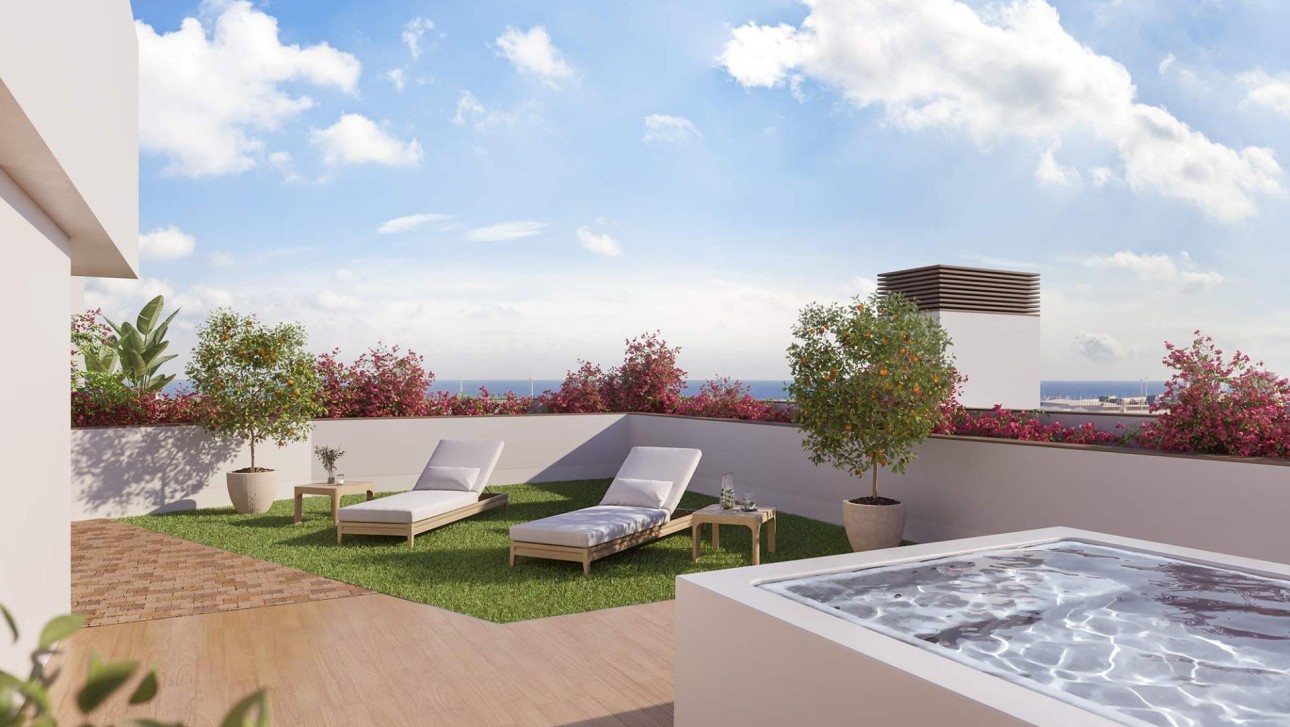 Nieuwbouw Woningen - Penthouse - Alicante - Benalua