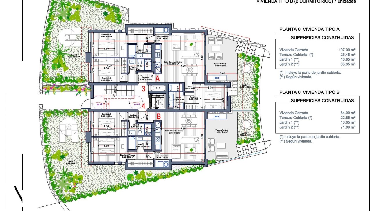 Nieuwbouw Woningen - Ground floor apartment - La Manga Club