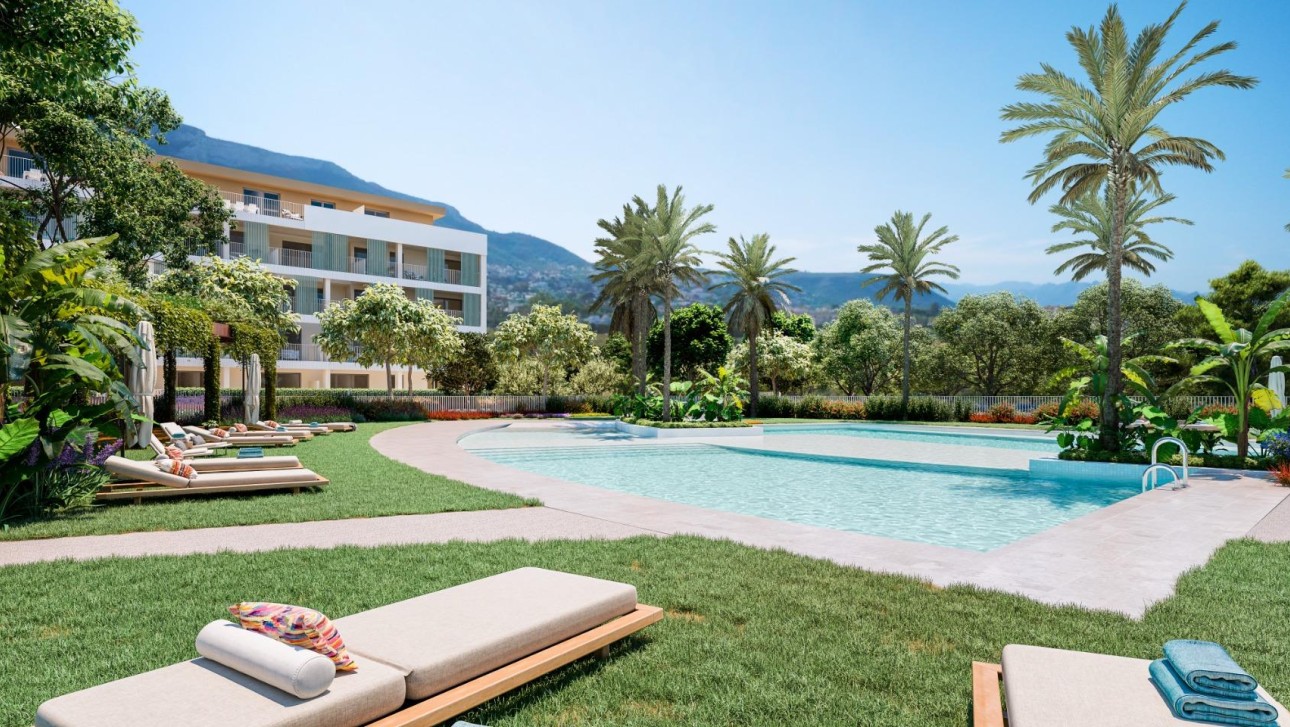 New Build - Ground floor apartment - Denia - Puerto Denia