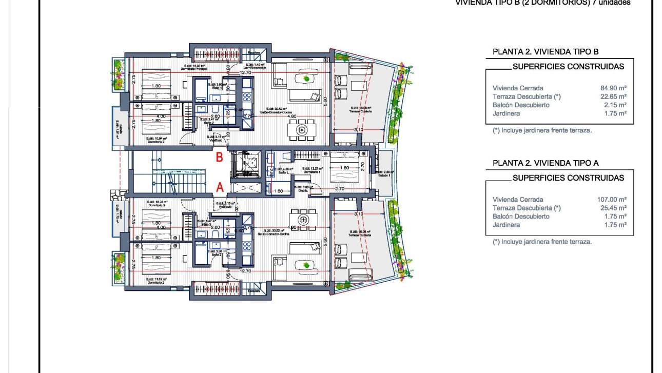 Nieuwbouw Woningen - Penthouse - La Manga Club