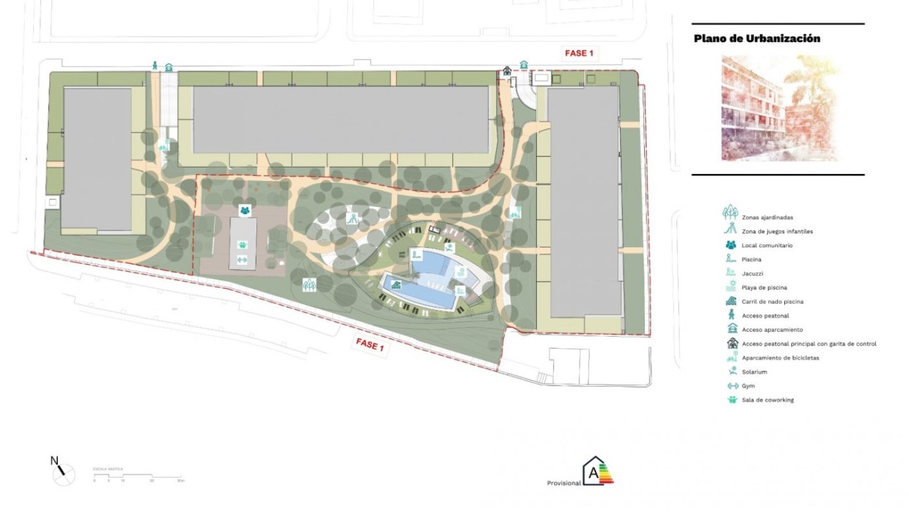 New Build - Ground floor apartment - Denia - Puerto Denia