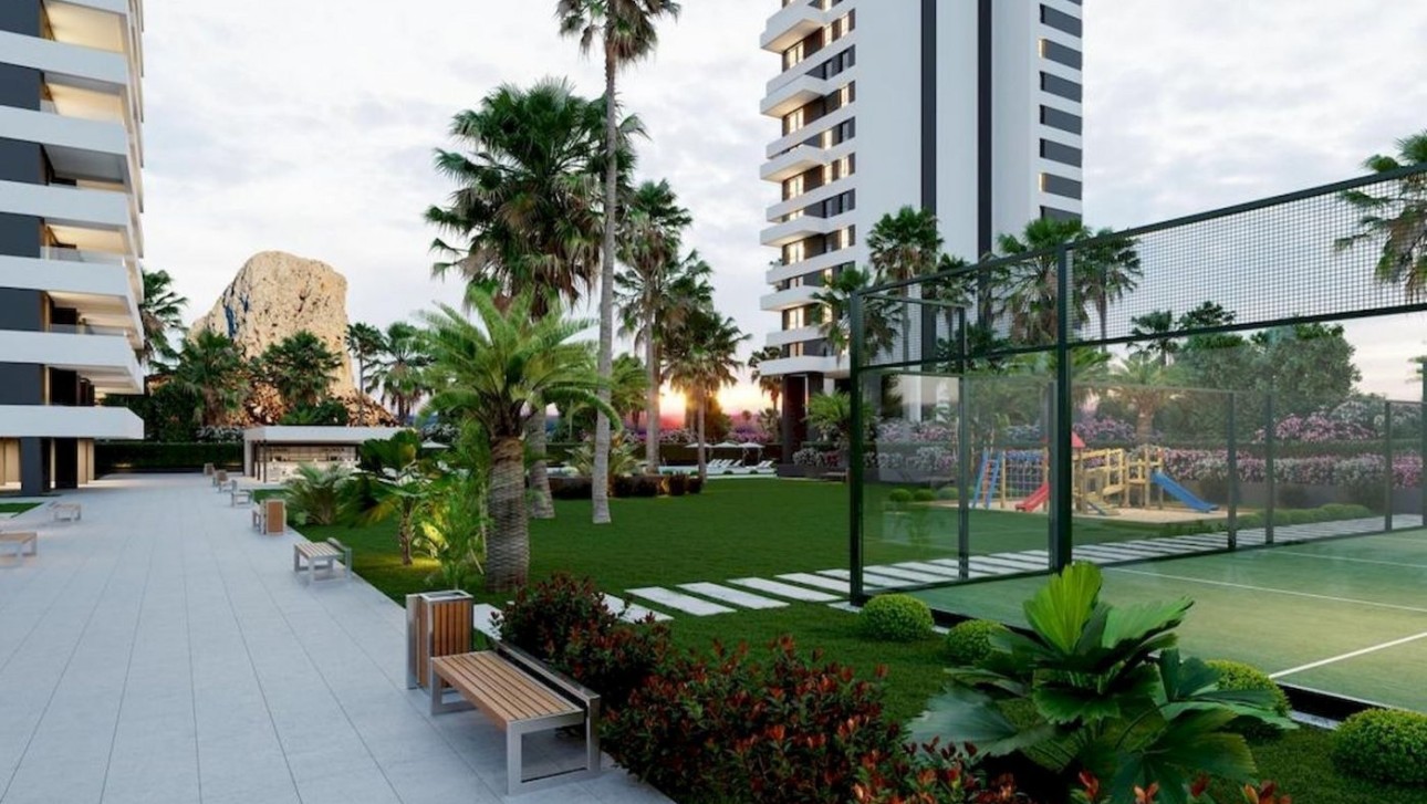 Nowy budynek - Daszek - Calpe - Arenal Bol
