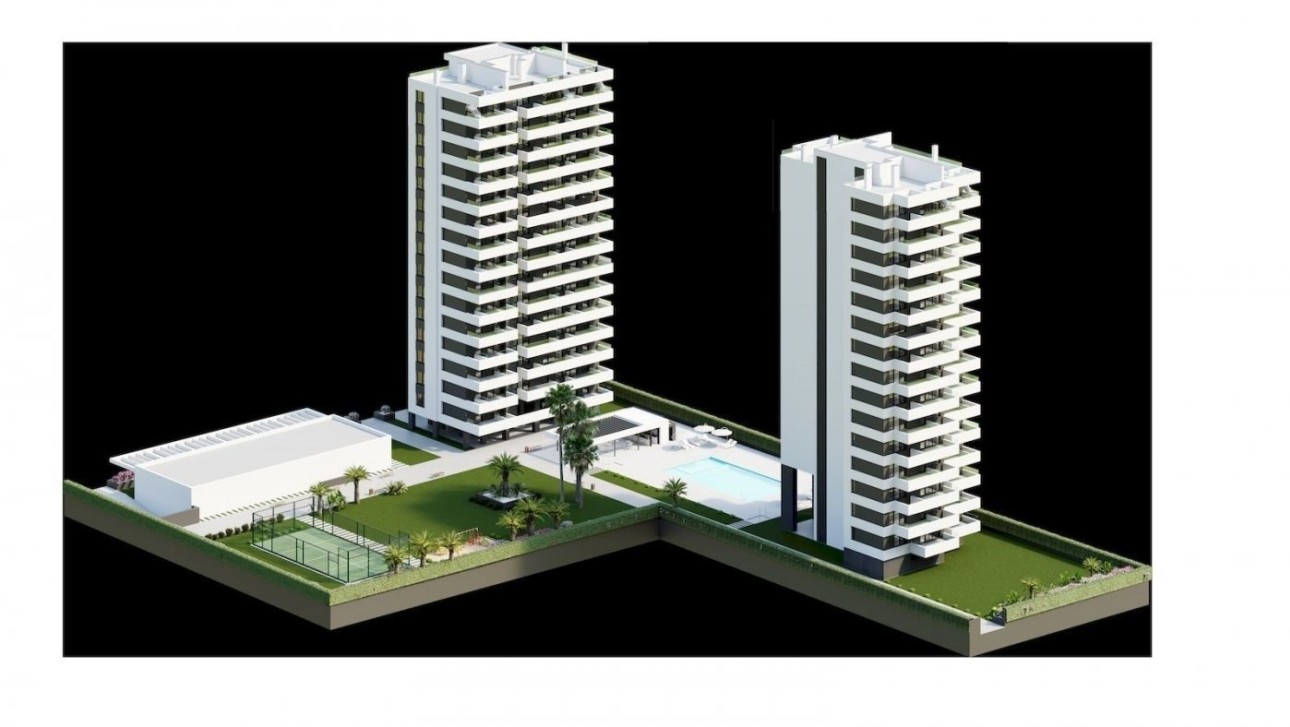 Nowy budynek - Daszek - Calpe - Arenal Bol