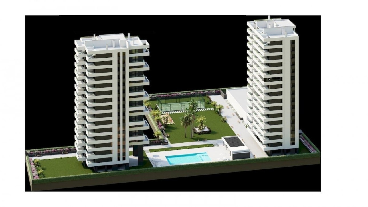 Nowy budynek - Daszek - Calpe - Arenal Bol