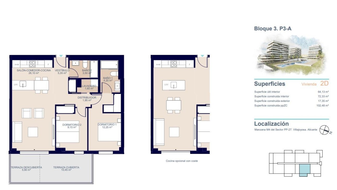 Nouvelle construction - Apartment - Villajoyosa - Playa del Torres