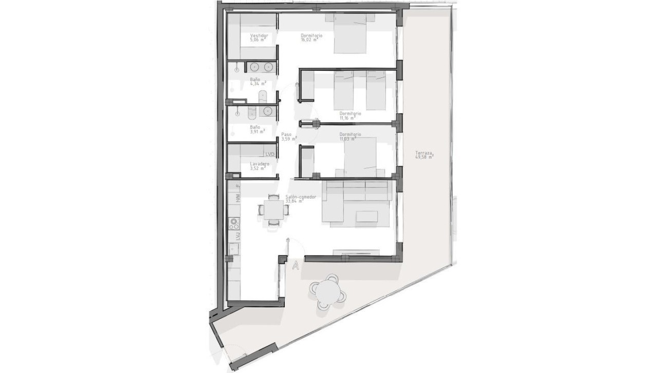 Obra nueva - Apartment - Aguilas - Playa del Hornillo