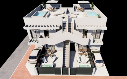 Obra nueva - Bungalow - San Pedro del Pinatar - Los Peñascos