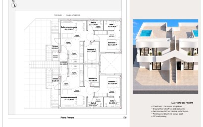 Obra nueva - Bungalow - San Pedro del Pinatar - Los Peñascos