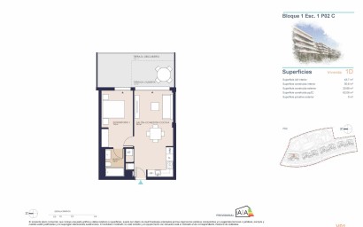 Nowy budynek - Apartment - Denia - Playa de La Almadraba