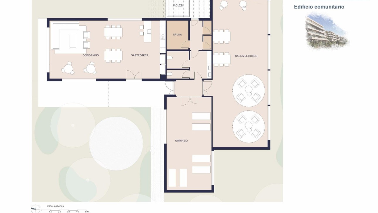 Nowy budynek - Apartment - Denia - Playa de La Almadraba
