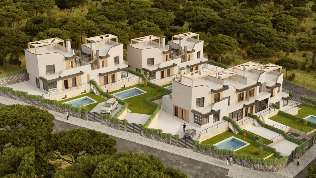 Nowy budynek - Villa - Polop - PAU1