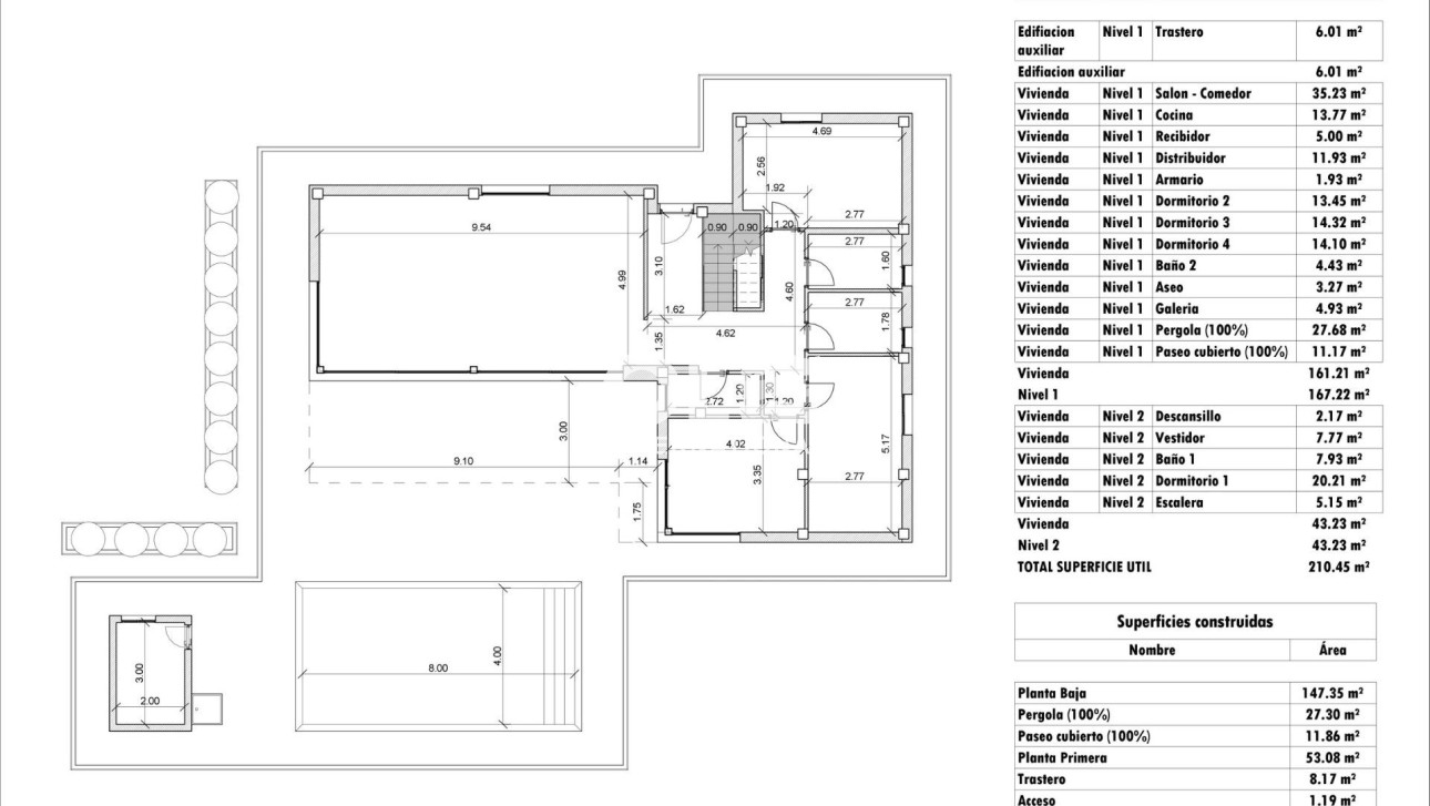 Новое здание - Villa - Aspe - Poligono 19