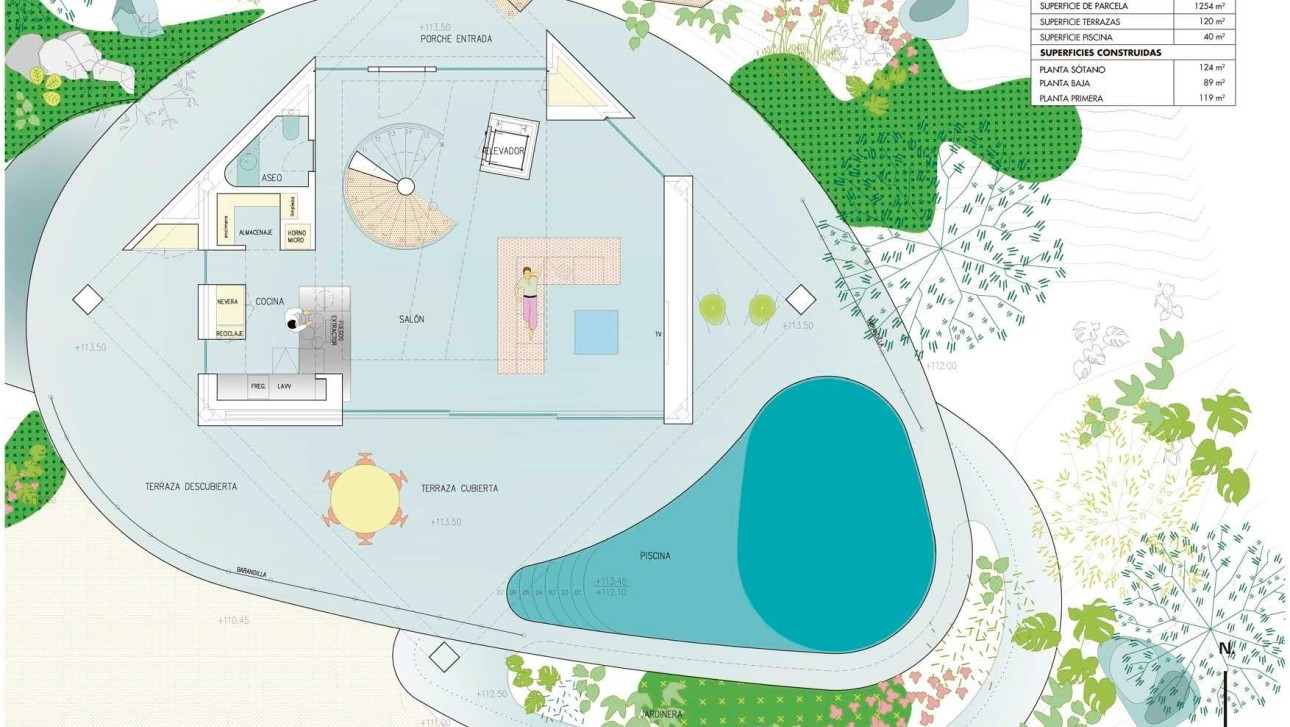 Obra nueva - Villa - Orihuela Costa - Las Colinas Golf