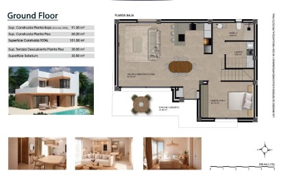Obra nueva - Villa - Orihuela Costa - Vistabella Golf