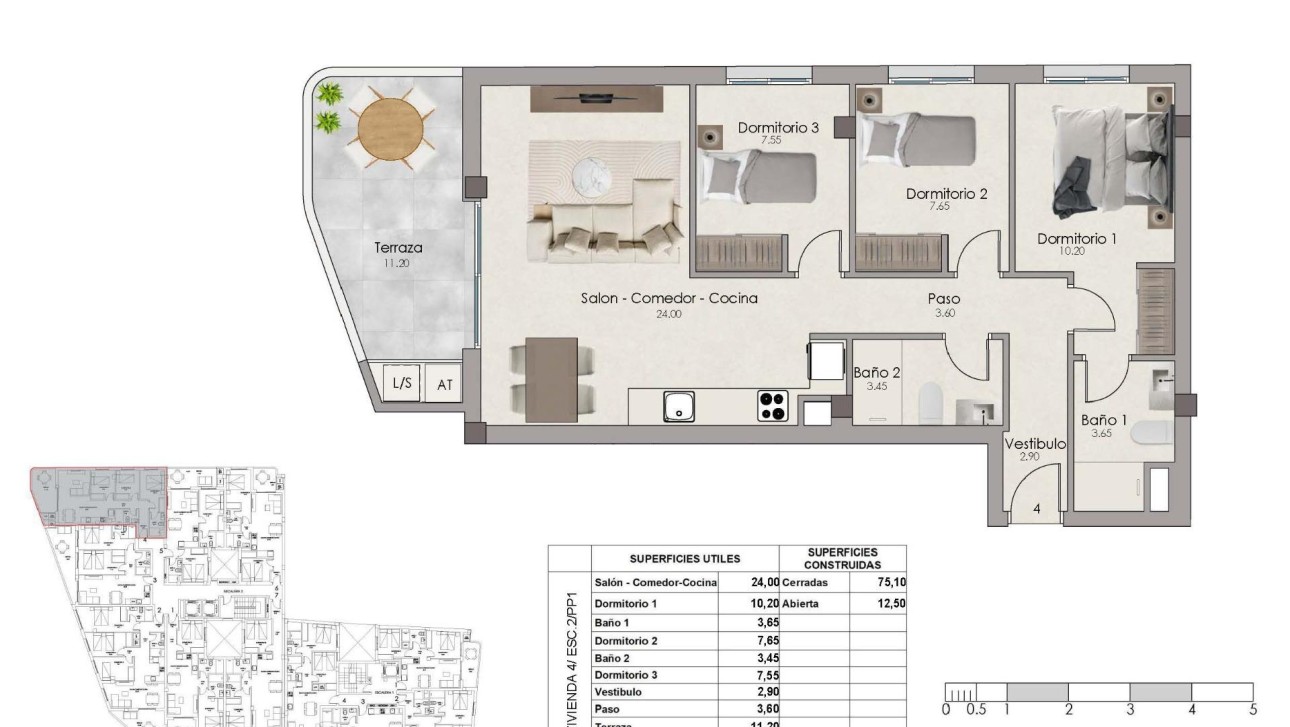 New Build - Apartment - Santa Pola - Estacion de autobuses