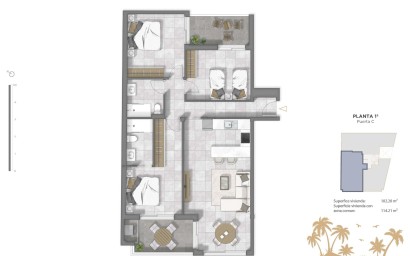 New Build - Apartment - Guardamar del Segura - Pueblo