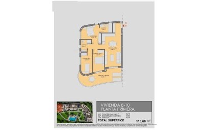 Nouvelle construction - Apartment - Los Alcazares - Serena Golf