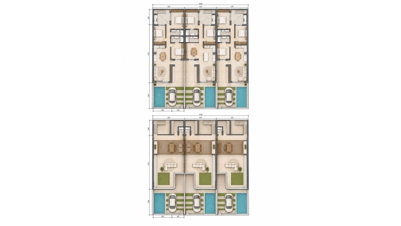 New Build - Townhouse - San Pedro del Pinatar - Pueblo