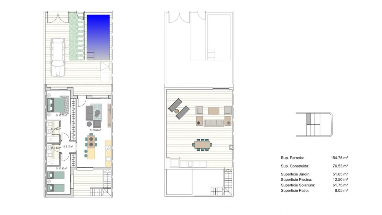 Nieuwbouw Woningen - Herenhuis - San Javier - Parque del doce