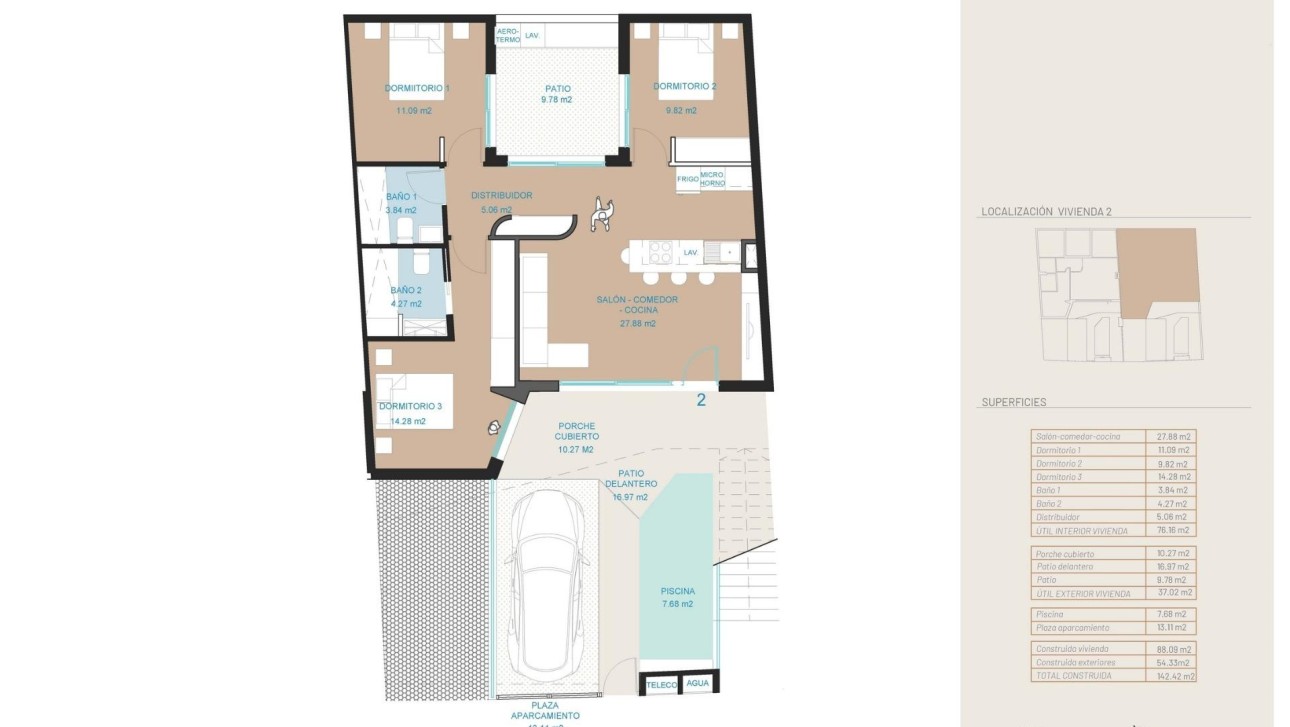 New Build - Bungalow - San Pedro del Pinatar - Pueblo
